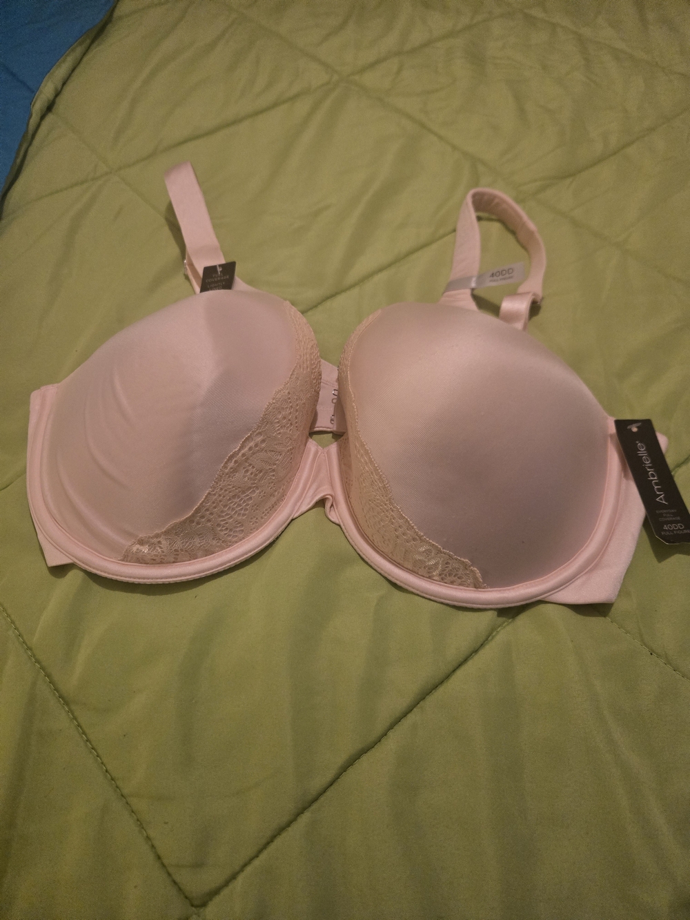Women’s Light Pink Lace Trim